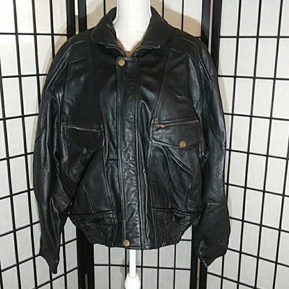 Adventure Bound By Wilson's Leather Bomber Jacket - Picture 1 of 6